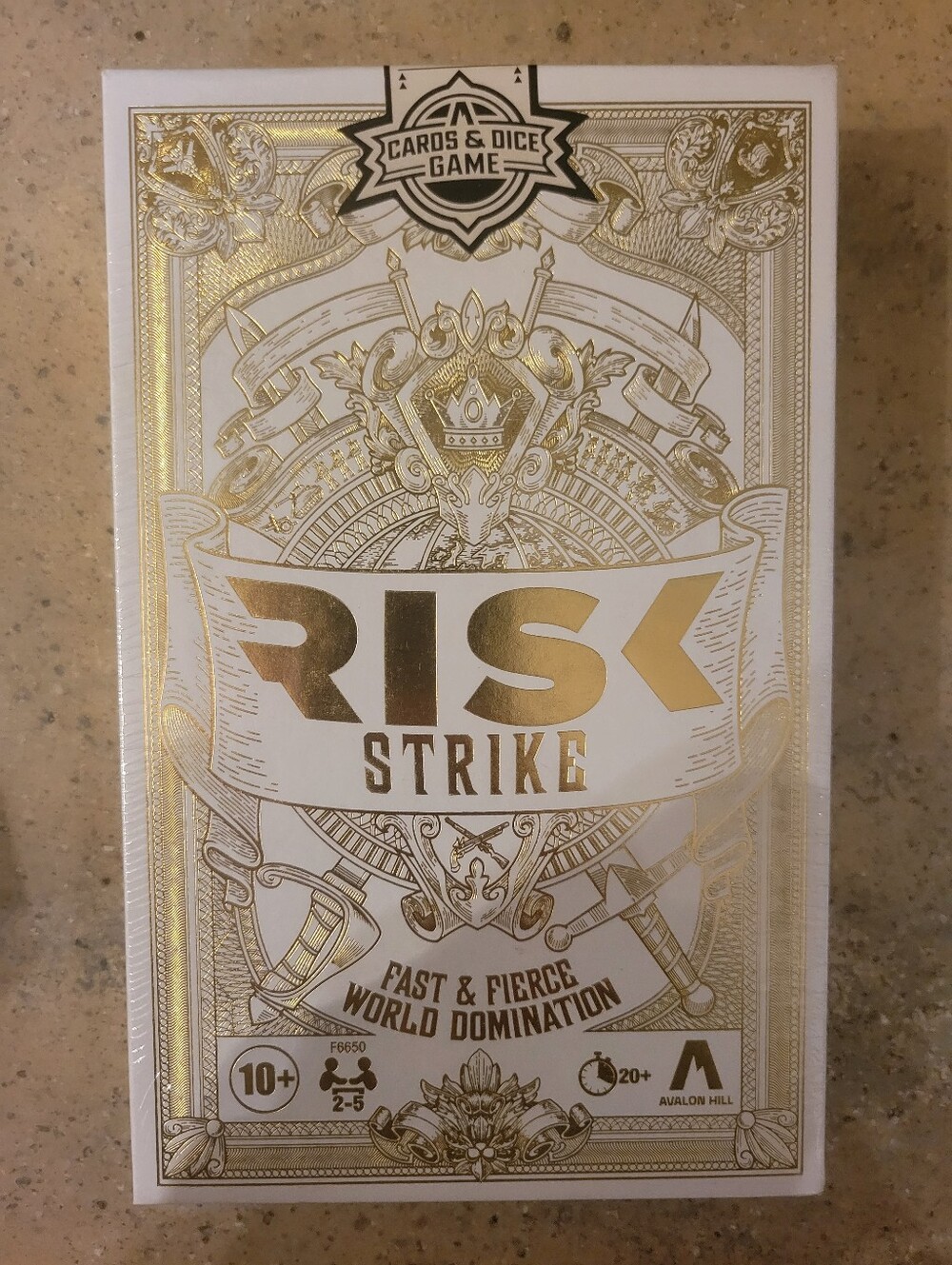 Risk Strike Card & Dice Game - Brand New Sealed In Box